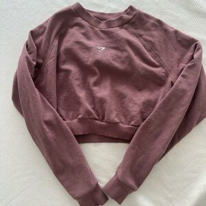GYMSHARK crop sweater